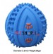 Super Dog Dog Toy Spike Blue Baseball